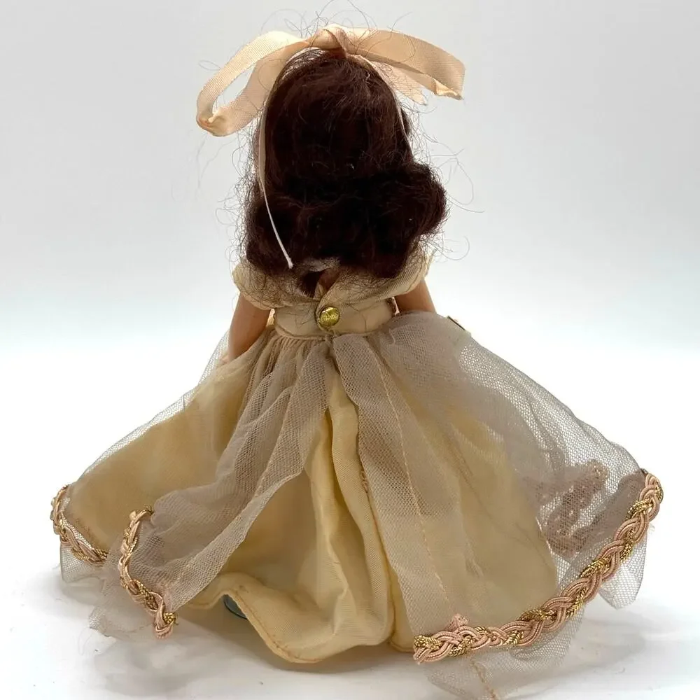 Vintage 1948-1960 Nancy Ann Storybook Doll, Plastic, Sleepy Eyes, Comes w/Stand